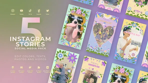 Videohive - Mothers Day Vertical Instagram Stories - 57529197