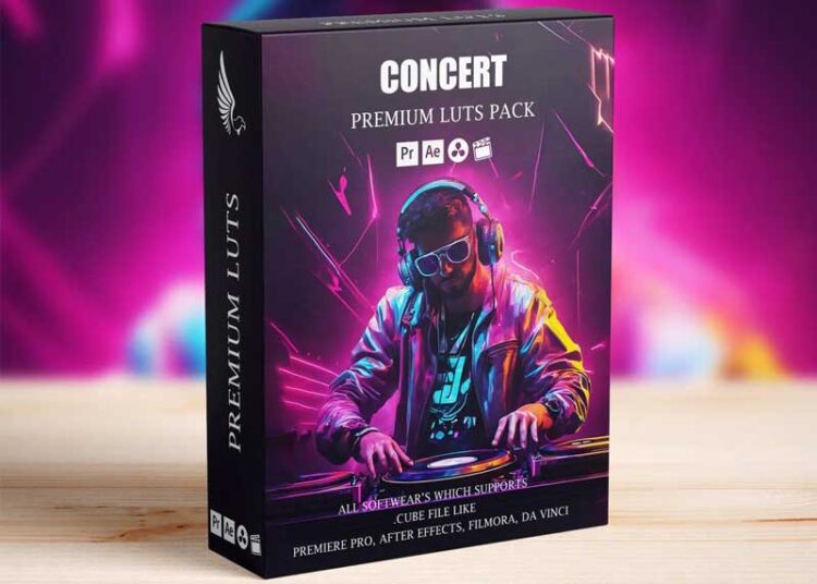 Aaapresets - Ultimate Concert Video LUTs – Enhance Your Live Footage