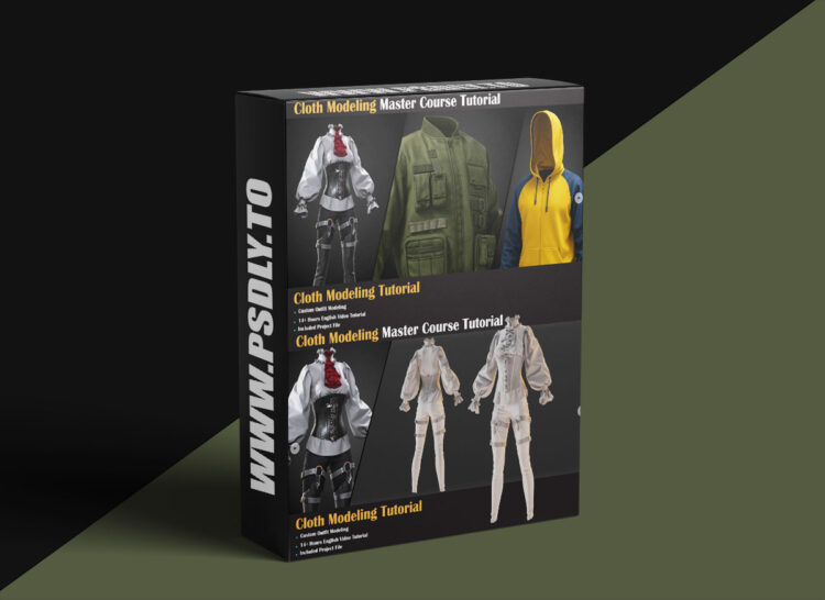 Artstation – Cloth Modeling Master Course Tutorial By Milad Kambari
