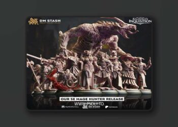 DM Stash – The Baldurian Inquisition March 2025 – 3D Print Model STL