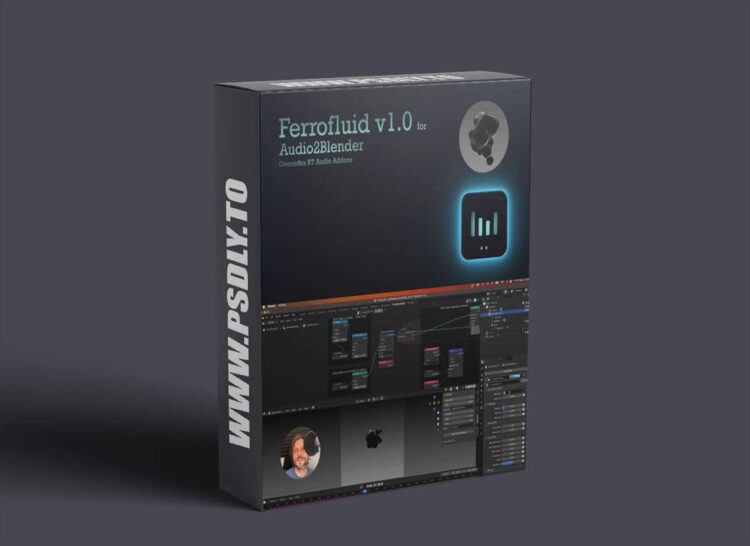 Ferrofluid v1.0 for Audio 2 Blender Addon 1 Ferrofluid v1.0 for Audio 2 Blender Addon
