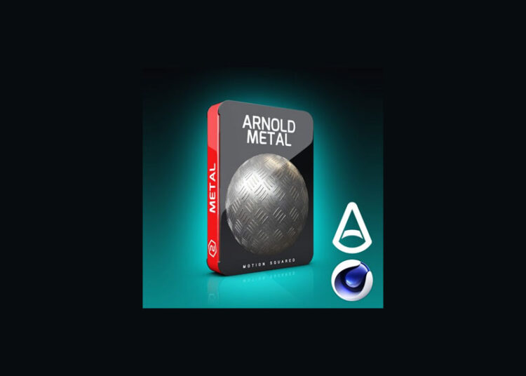Motion Squared – Arnold Metal Materials for Cinema 4D