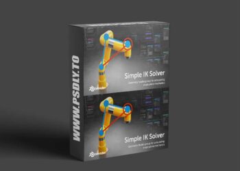 Simple IK Solver Node Group for Blender