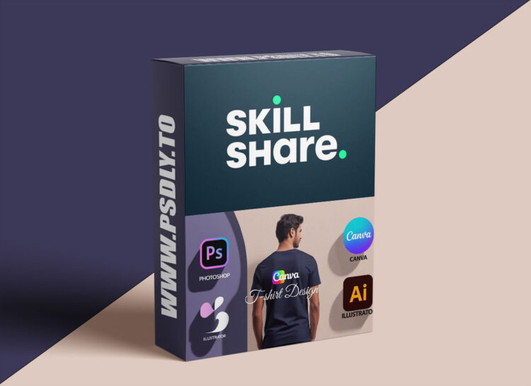 Skillshare - T-Shirt Design Bootcamp Photoshop, Illustrator & Canva