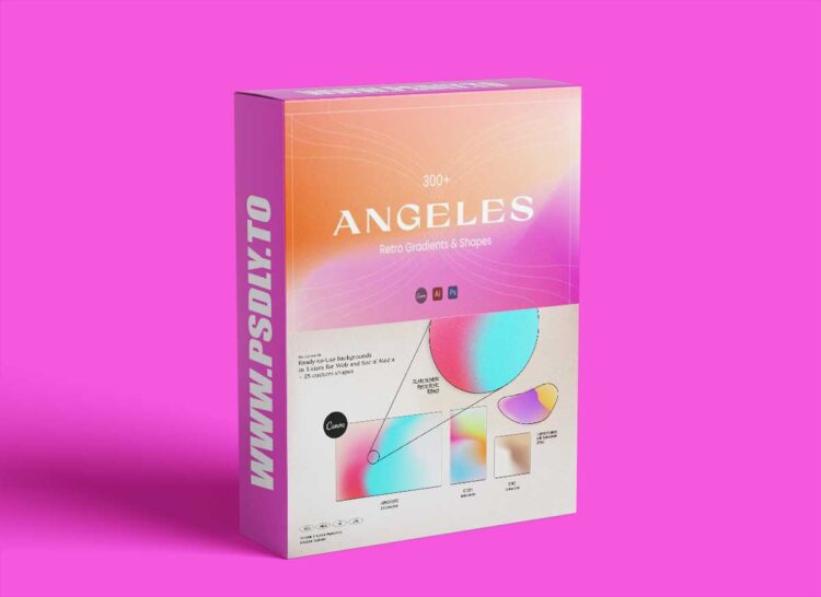 Sparrow and Snow - Angeles Retro Gradients & Shapes 1 Sparrow and Snow - Angeles Retro Gradients & Shapes