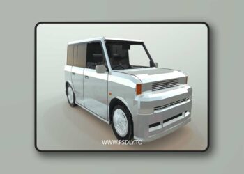 Toyota bB 2005 3D Model