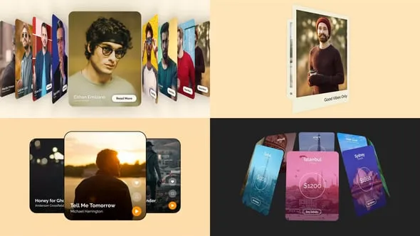 Videohive - Carousel Animation Pack - 58259763