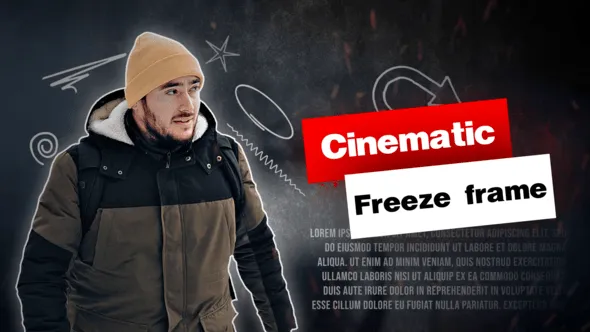 Videohive - Cinematic Freeze Frame - 58179789