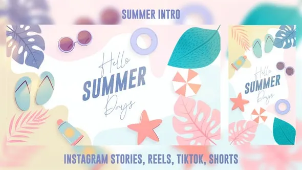 Videohive - Intro - Summer Intro - 58260028