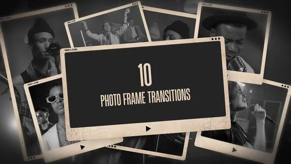 Videohive - Photo Frame Transitions - 58258392