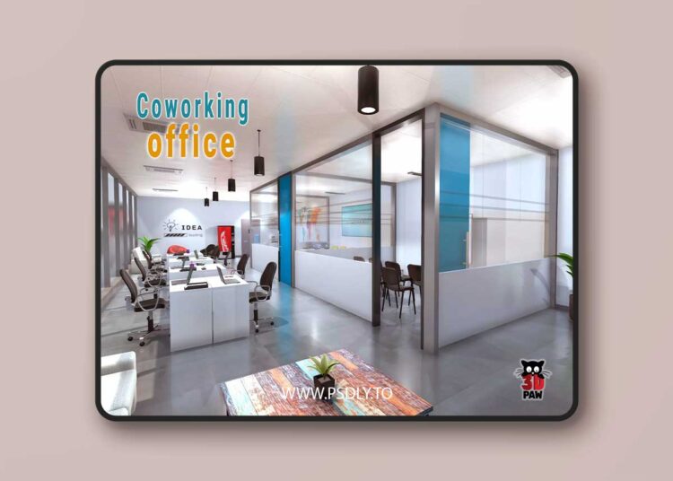 Coworking office v1.0 for Unreal Engine 1 Coworking office v1.0