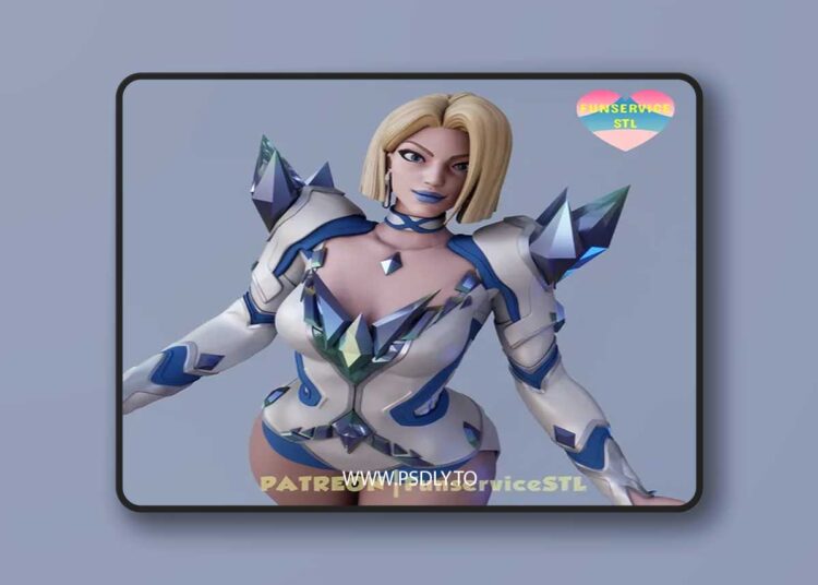 Funservice – Emma Frost from Marvel Rivals – 3D Print