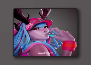 Inaki Sculpts – Ibuki Douji – Fate GO – 3D Print