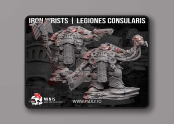 Iron Wrists Consul Chaplain – 3D Print 3D Model