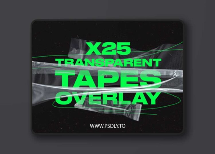 Pixflow - Transparent Tapes Overlay