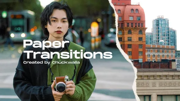 Videohive - Paper Transitions - 58277210