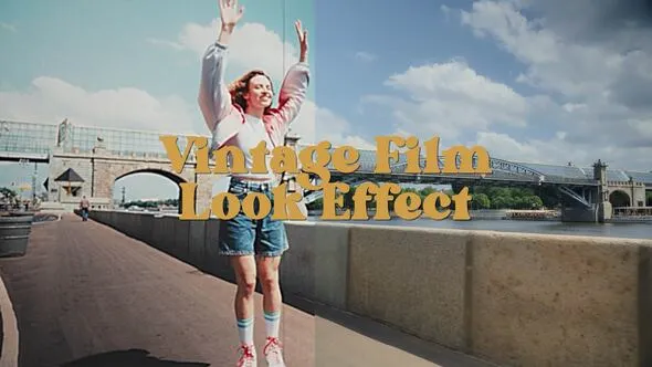 Videohive - Vintage Film Look Effect - 58526561