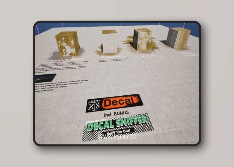 X-DECAL Tri-planar Projection (5.3+) 1 X-DECAL Tri-planar Projection (5.3+)