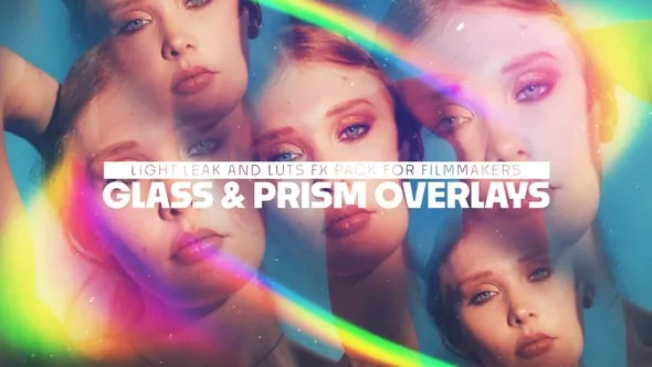 eohive - Prism Glass FX Bundle – Cinematic Overlays, LUTs & Light Leaks in 4K - 58274098