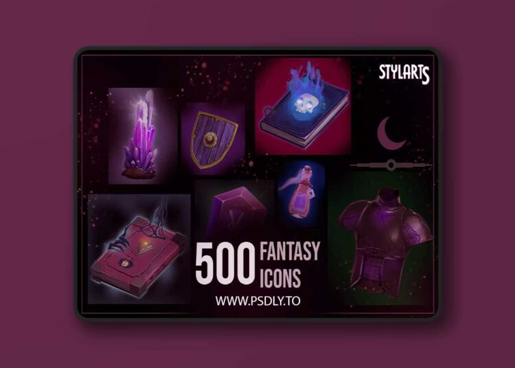 500 Fantasy Icons v1.0