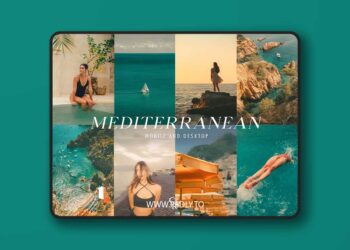 CVRpresets - 15 Warm Tone Mediterranean Lightroom Presets