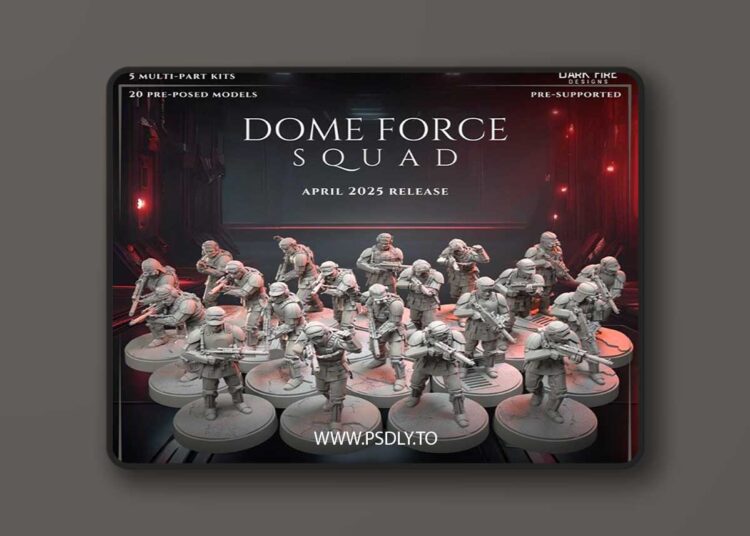 Dark Fire Designs April 2025 3D Print