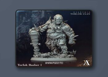 Giantkin Torlok Clan – Torlok Basher – 3D Print