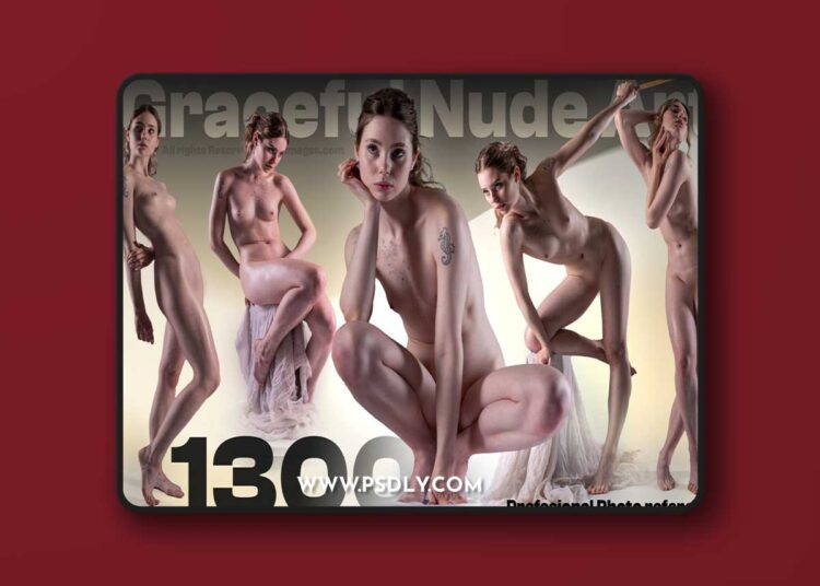 Graceful Figure Poses: 1300+ Nude Art References