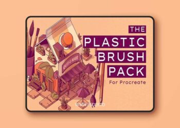 Gumroad - The Plastic Brush Pack for Procreate