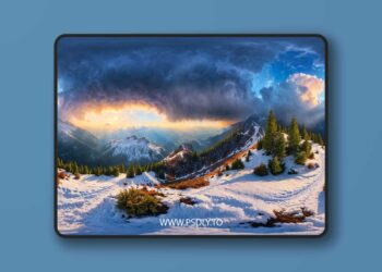 HDRI Winter Mixed - 8k (5.1+)