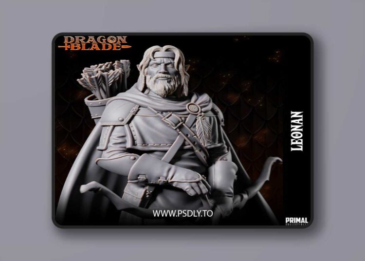 Half Elf Leonan – 3D Print