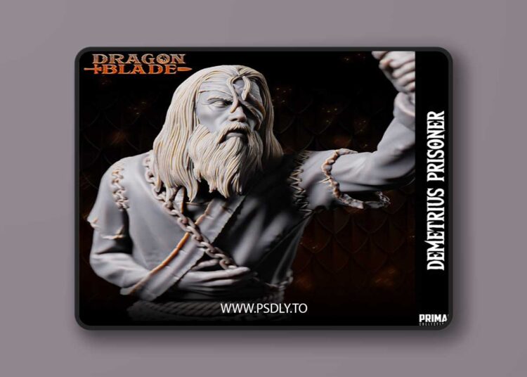Knight Demetrius Prisoner – 3D Print 1 Knight Demetrius Prisoner – 3D Print