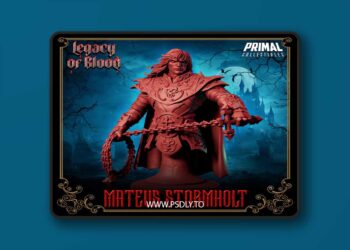 Knight Mateus Stormholt Bust – 3D Print