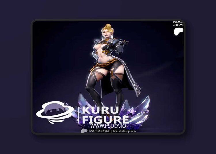 Kuru Figure – Marvel – Emma Frost – 3D Print
