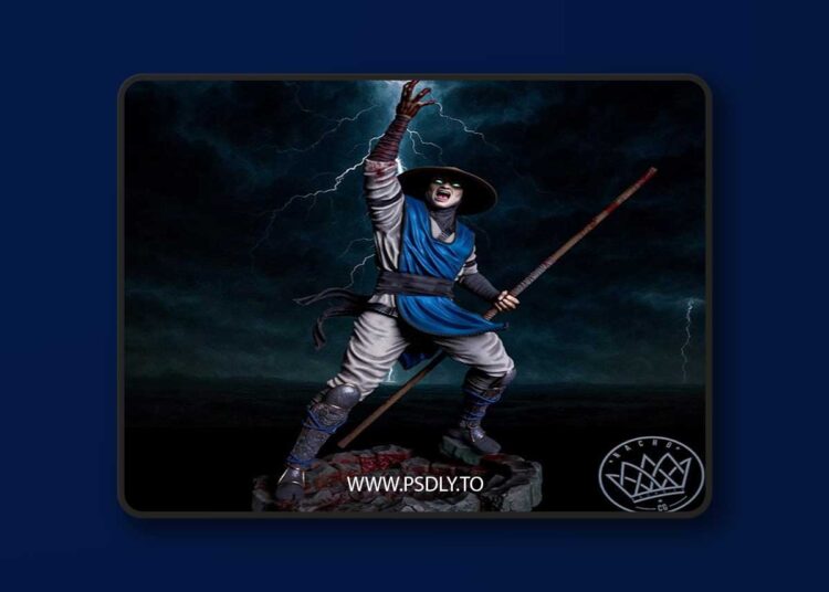 Nacho CG – Fan Art – Raiden from MK 3D Print