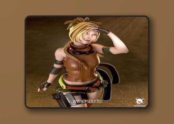 Nympha – Final Fantasy – Rikku – 3D Print