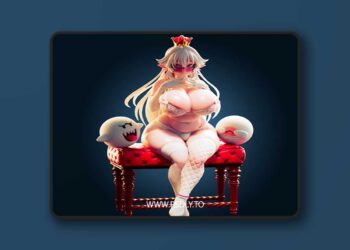 Officer-Rhu-–-Super-Mario-–-Boosette-–-3D-Print