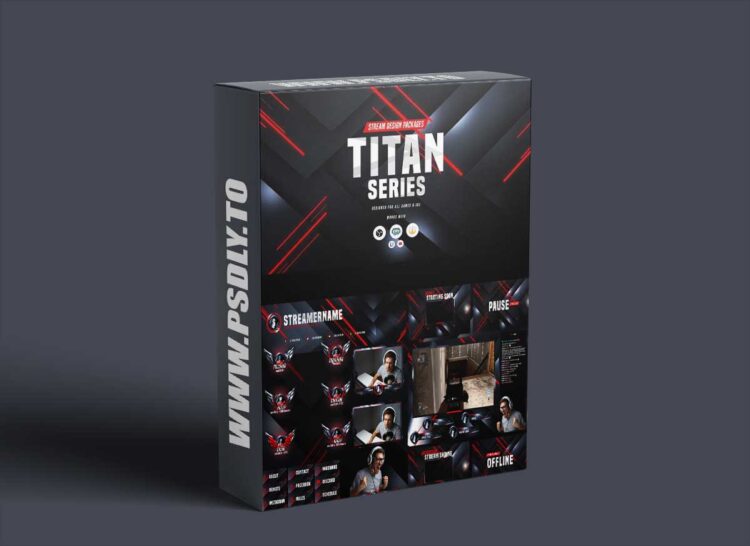 Own3D - Titan Stream Overlay Template Package