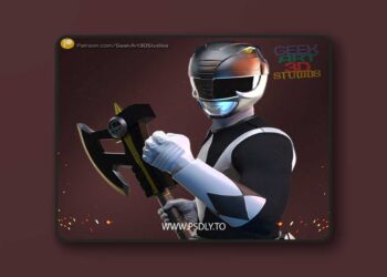 Power Ranger Black – 3D Print