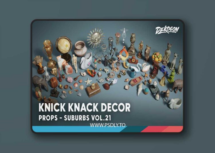 Suburbs VOL.21 - Knick Knack Decor (Nanite and Low Poly) (5.4)