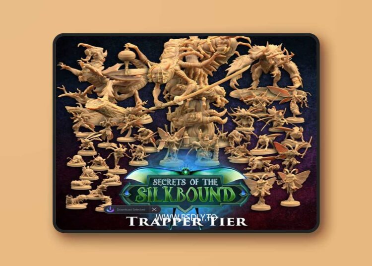The Dragon Trappers Lodge – Secrets of The Silkbound – 3D Print Model STL