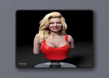 Torrida Minis – CJ Parker Bust – 3D Print