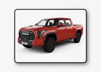 Toyota Tundra CrewMax TRD Pro 2022 3D Model