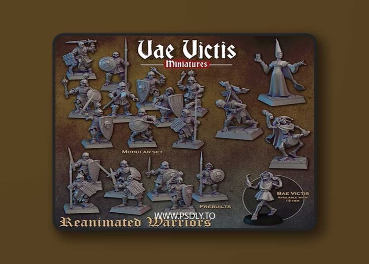 Vae Victis Miniatures – Reanimated Warriors June 2025 – 3D Print Model STL