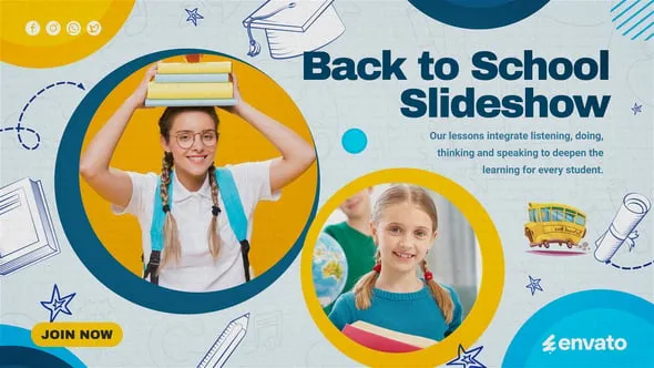 Videohive - Back to School Education Slideshow - 59029965