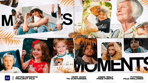 Videohive - Memories Photo Slideshow - 59084998