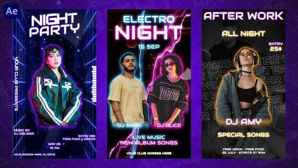 Videohive - Party Invitation Instagram Reels - 59115569