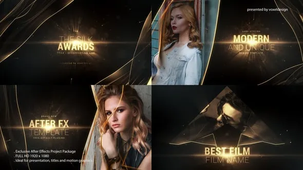 Videohive - Silk Awards Cinematic Titles - 57697004