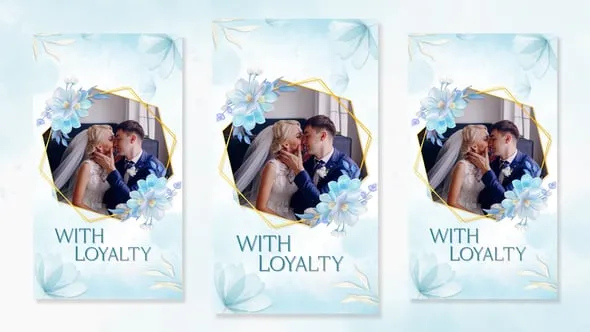 Videohive - Verical Wedding Photo Slideshow - 58969351