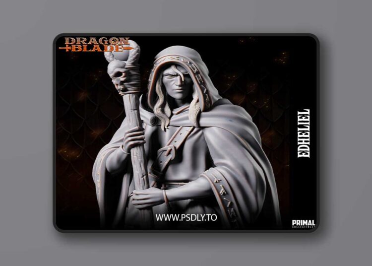 Wizard Edheliel – 3D Print 1 Wizard Edheliel – 3D Print